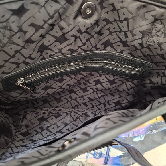 Loungefly Star Wars Space Scene Real Photo Tote Bag Purse - Picture 8 of 11